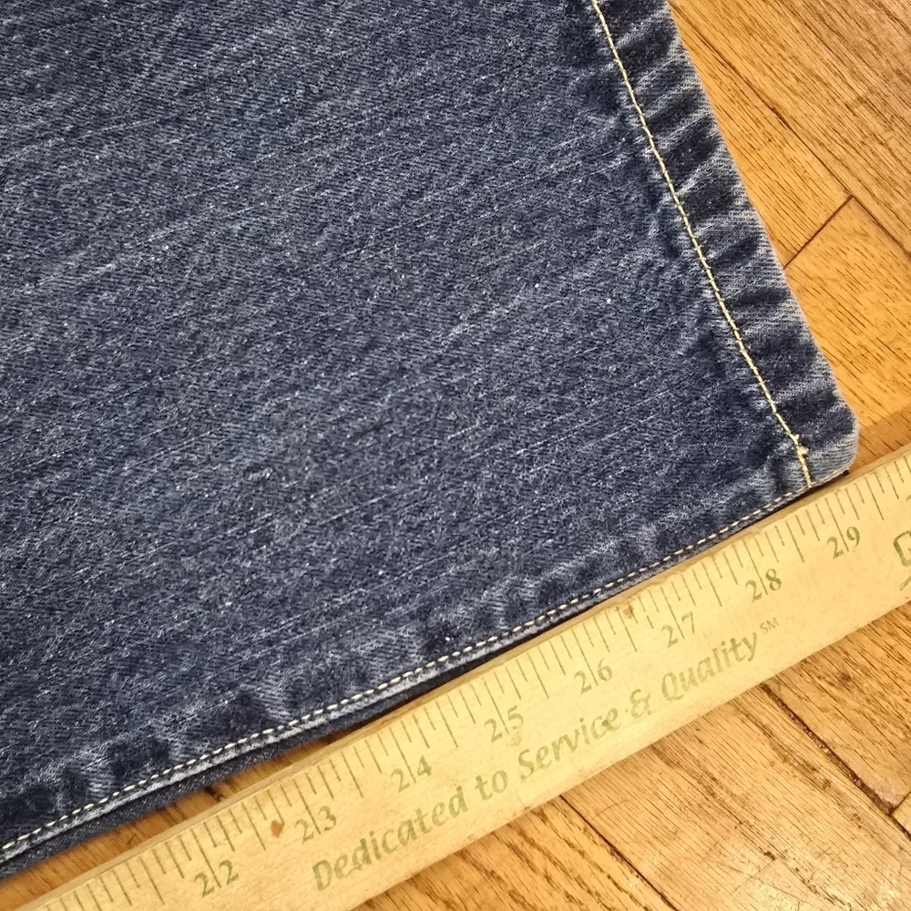 TOMMY HILFIGER VINTAGE JAMIL 2000 Women's Bootcut Denim Jeans Size 9 Juniors Y2K - Picture 13 of 13